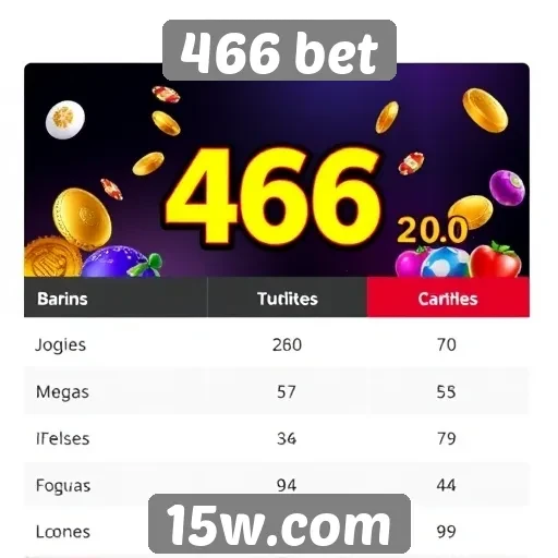 Comparação de jogos populares na plataforma 466 bet